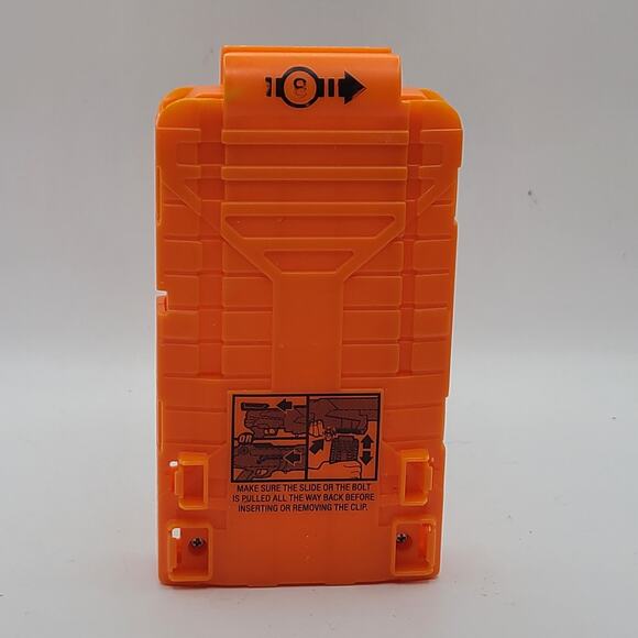 Buzz Bee Toys 2019 Orange Clip magazine (8 round) tested for Soft Dart Blasters - Picture 2 of 2